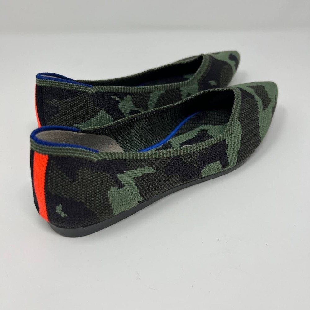 Rothy's The Point Women's Flats Size 6.5 Camo NWOT - Picture 2 of 9